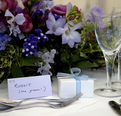 Wedding Galleries Image of grooms wedding table setting